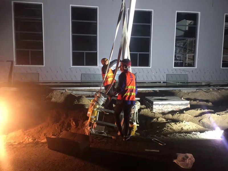 濟(jì)寧經(jīng)濟(jì)開發(fā)區(qū)三號廠房鋼結(jié)構(gòu)工程